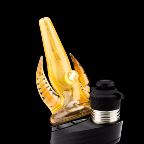 Apricot Horned Opal Peak Dry Straw #MAG193