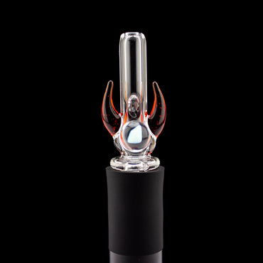 Clear with Sunstone Horns Opal Pivot Tip #MAG215