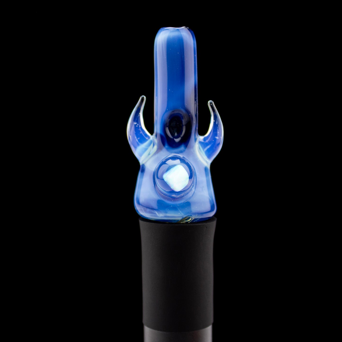 Blue Agate Horned Opal Pivot Tip #MAG216