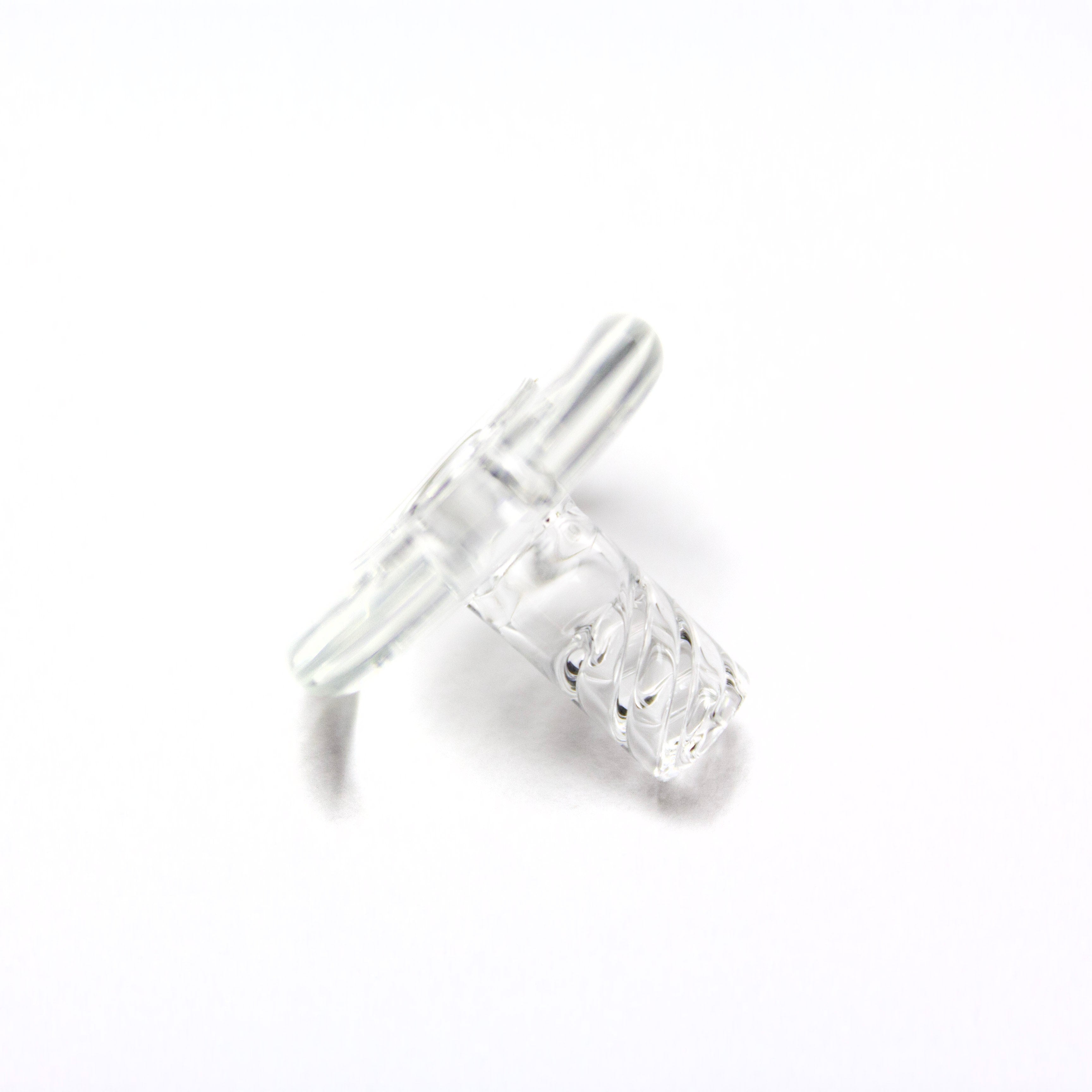 Bradley Miller Clear Joystick Spinner Cap for Puffco Peak V2