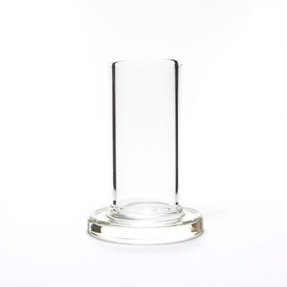 Clear Glass Pivot Stand