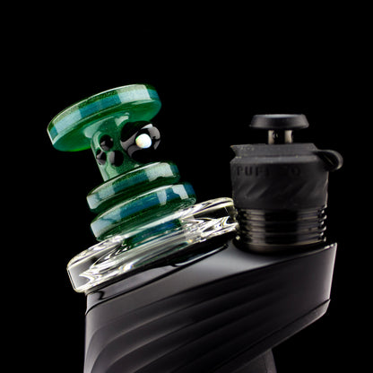 Surf City Tubes Custom Sparkle Green Opal Peak Dry Top #SCT076 - Planet Caravan