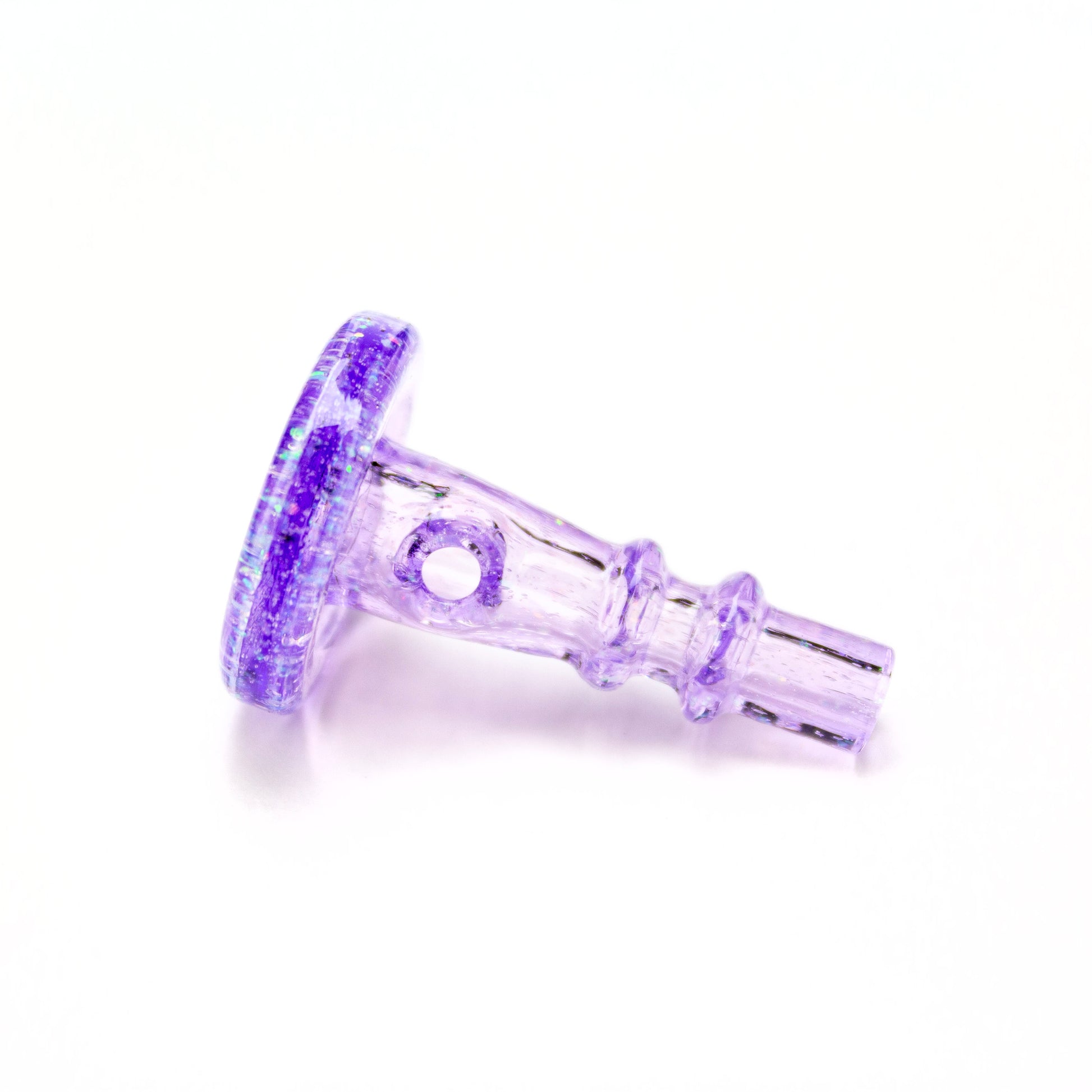 Surf City Tubes Purple Lollipop Crushed Opal 3DXL Joystick Cap #SCT100 - Planet Caravan