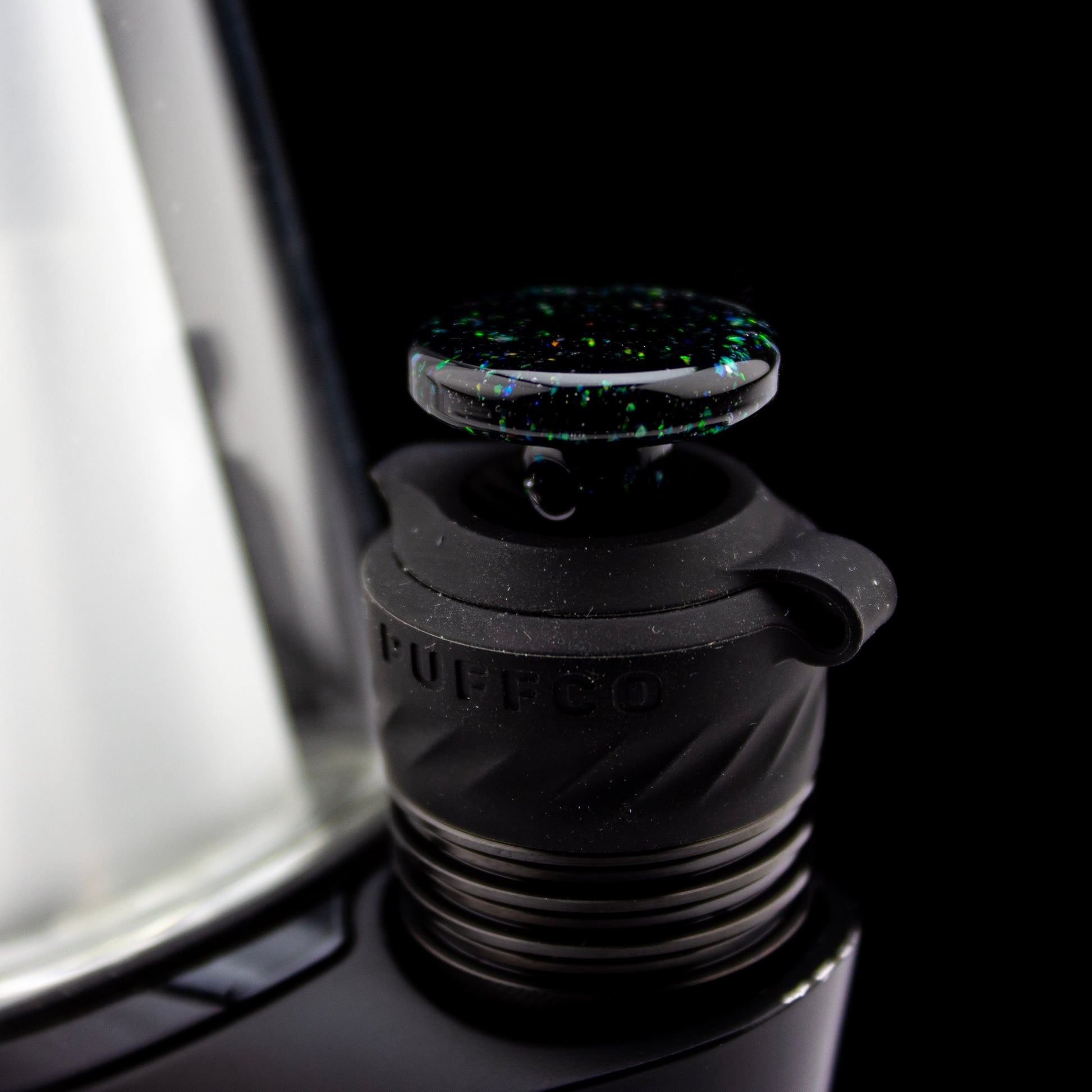 Surf City Tubes Black Crushed Opal 3DXL Joystick Cap #SCT094 - Planet Caravan