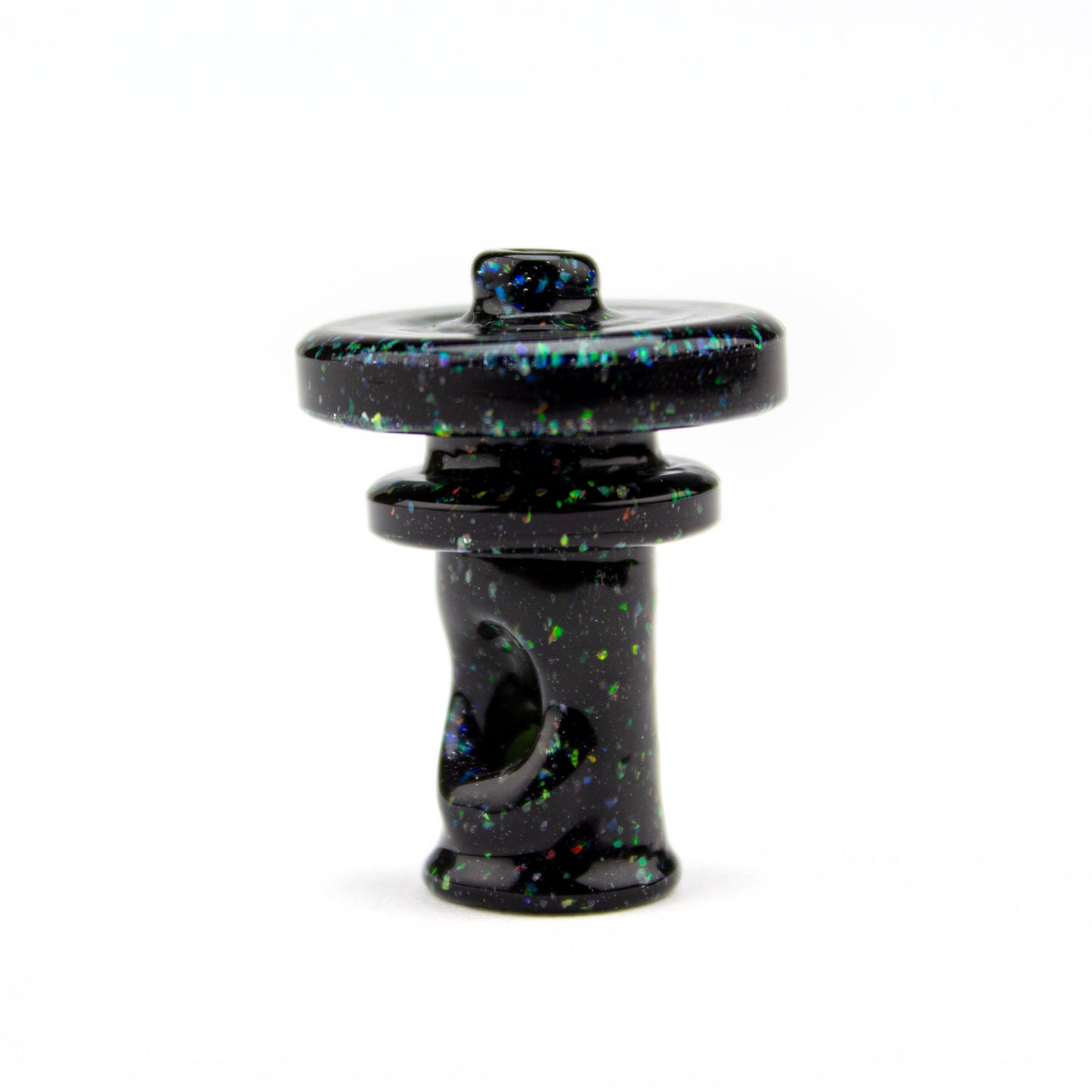 Surf City Tubes Black Crushed Opal Pivot Tip #SCT113 - Planet Caravan