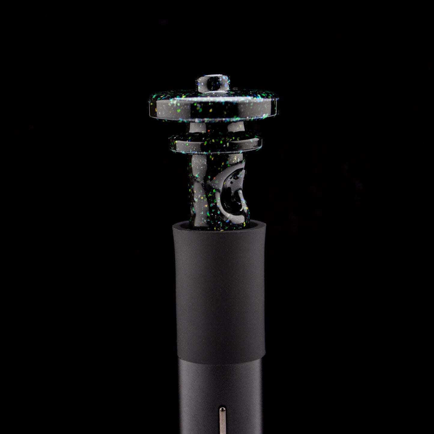 Surf City Tubes Black Crushed Opal Pivot Tip #SCT113 - Planet Caravan