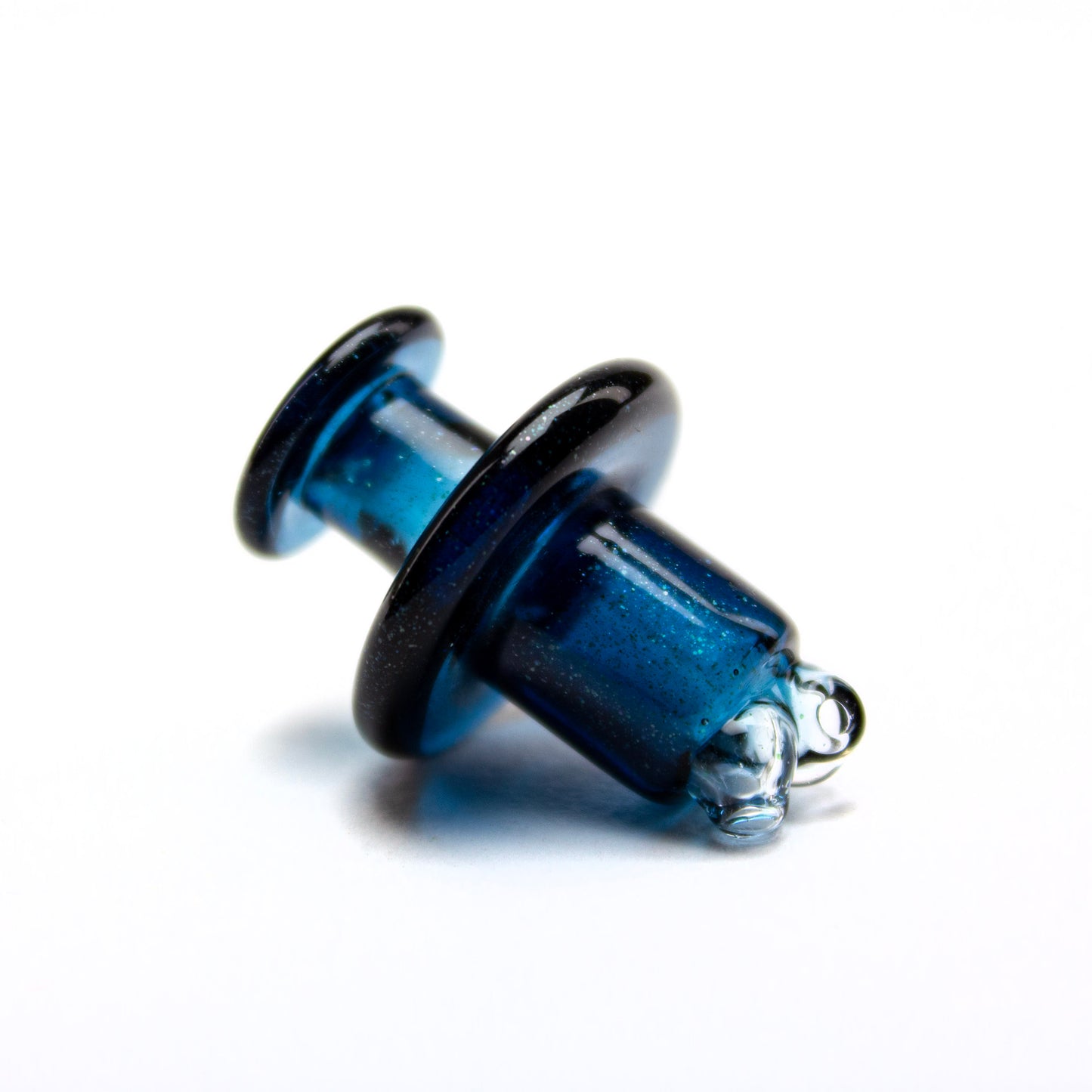 Sandalz Glass Blue Stardust 3DXL Spinner Cap #SAN62 - Planet Caravan