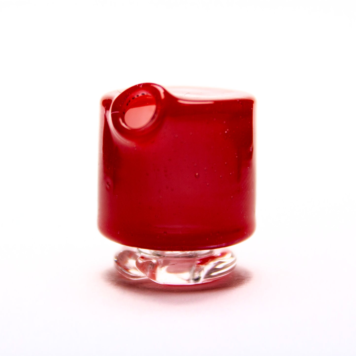 Sandalz Glass Red Pivot Spinner Tip #SAN82 - Planet Caravan