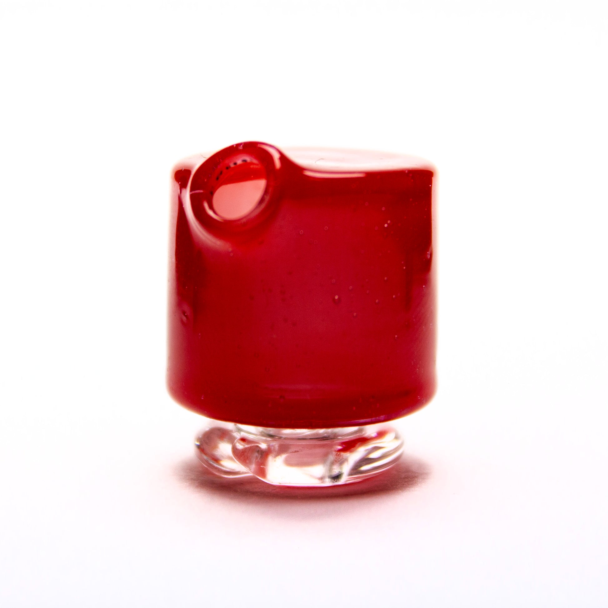 Sandalz Glass Red Pivot Spinner Tip #SAN82 - Planet Caravan