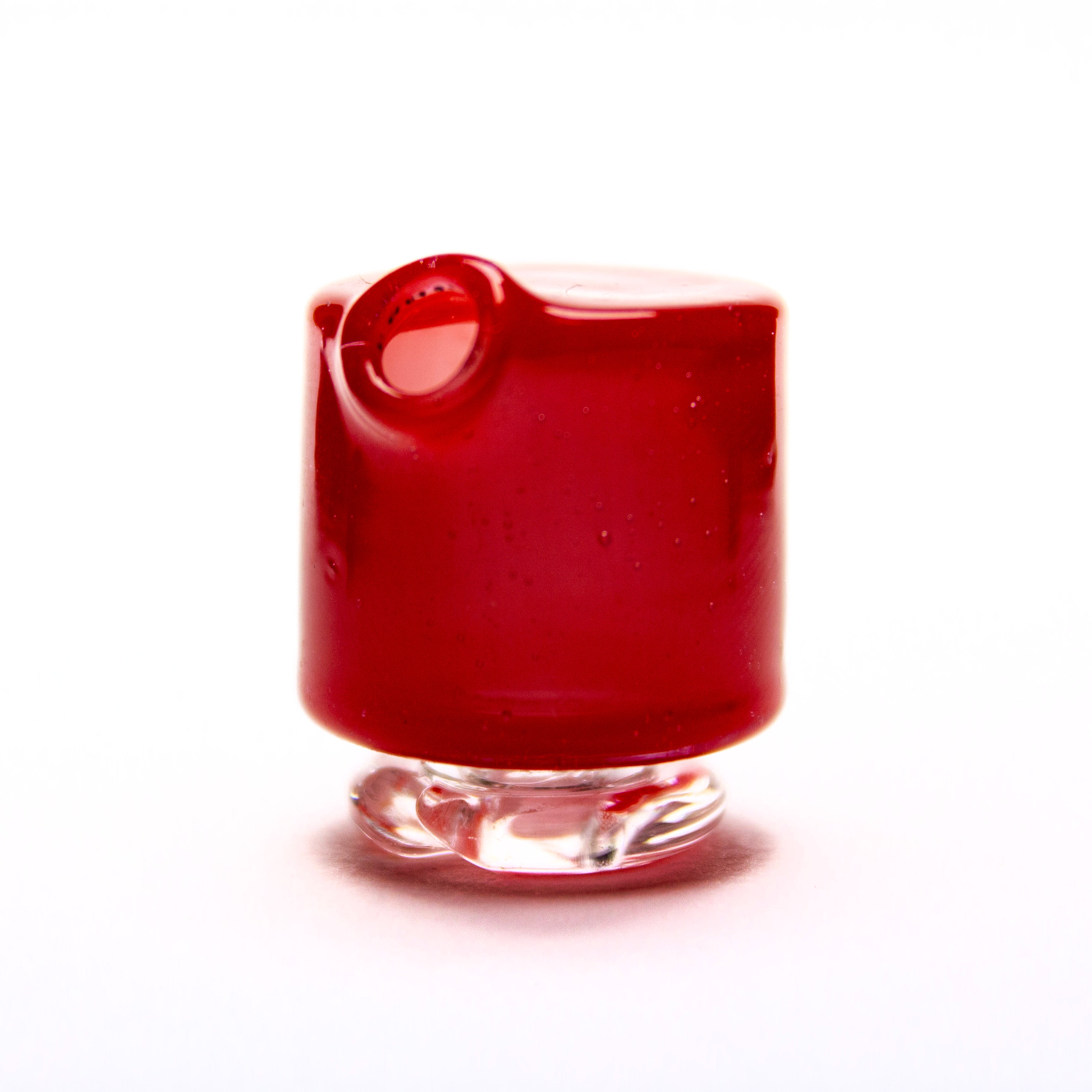 Sandalz Glass Red Pivot Spinner Tip #SAN82 - Planet Caravan