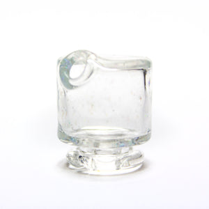 Clear Crushed Opal Pivot Spinner Tip #SAN85