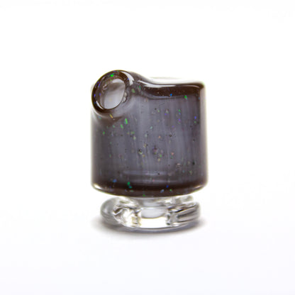 Sandalz Glass Grizzly Crushed Opal Pivot Spinner Tip #SAN88 - Planet Caravan