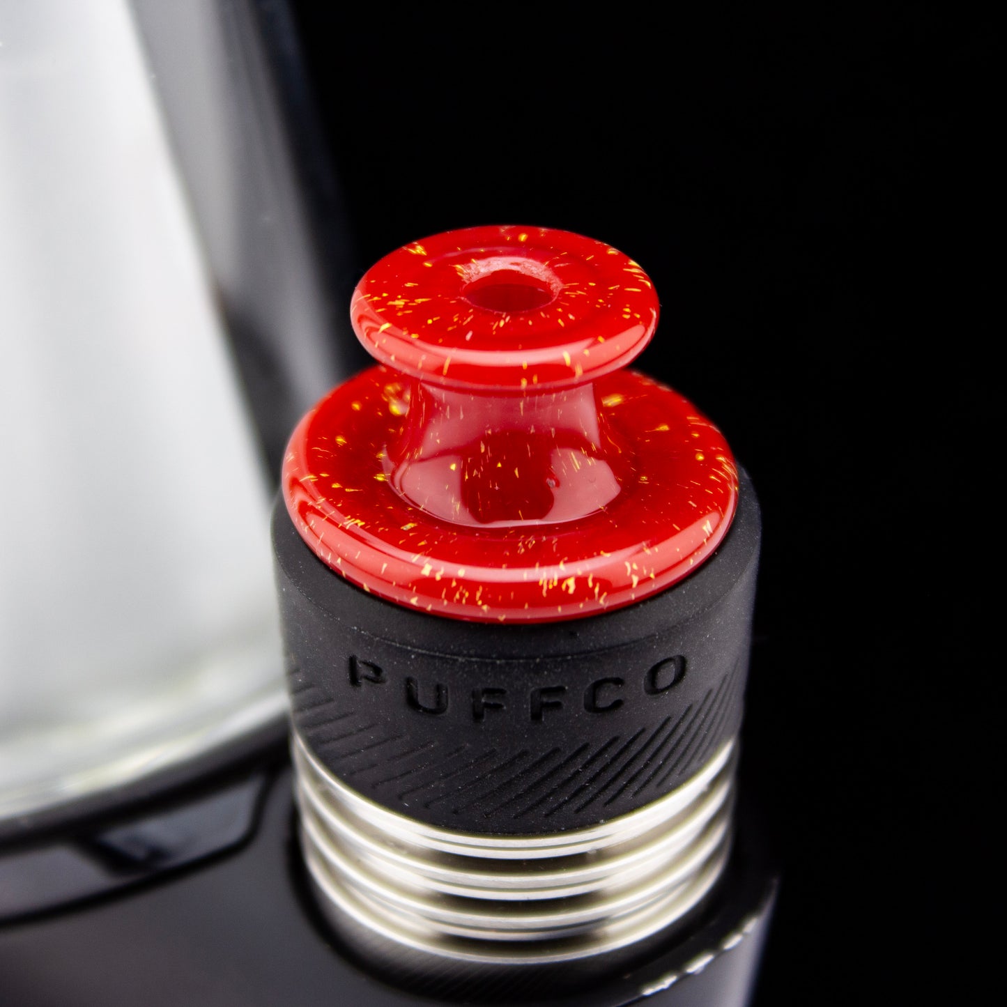 Red with Gold Dichro 3DXL Spinner Cap #SAN72