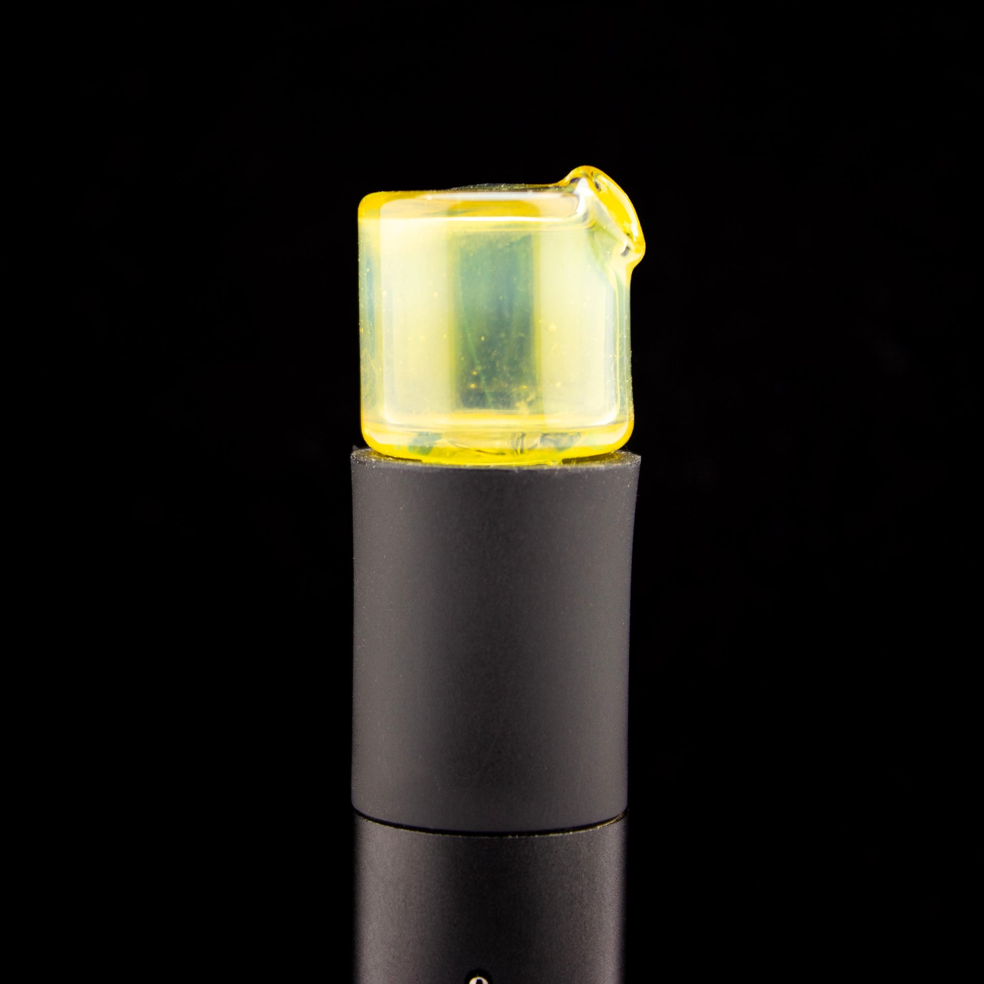 Sandalz Glass NS Yellow Pivot Spinner Tip #SAN81 - Planet Caravan