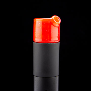 Sandalz Glass Red Pivot Spinner Tip #SAN82 - Planet Caravan