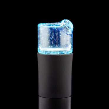 Sandalz Glass Meta Crushed Opal Pivot Spinner Tip #SAN89 - Planet Caravan