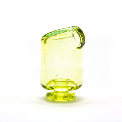 Kizmit Glass Marina over Citreon Pivot Spinner Tip & Pearls #KZM62 - Planet Caravan