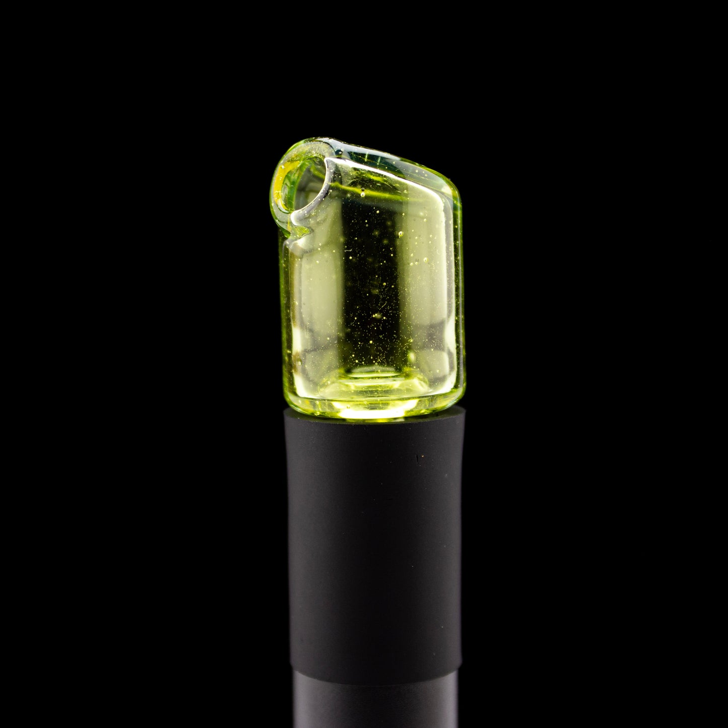 Kizmit Glass Marina over Citreon Pivot Spinner Tip & Pearls #KZM62 - Planet Caravan