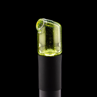 Kizmit Glass Marina over Citreon Pivot Spinner Tip & Pearls #KZM62 - Planet Caravan