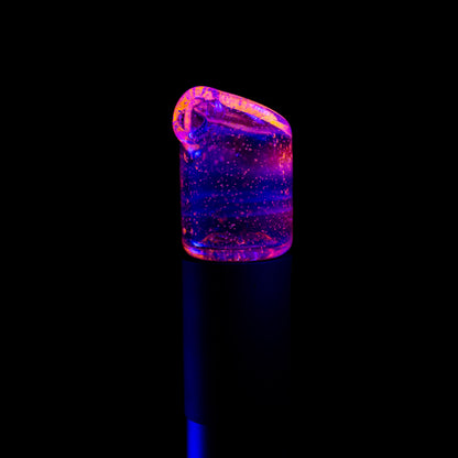 Kizmit Glass Opal Citreon (UV) Pivot Spinner Tip & Pearls #KZM63 - Planet Caravan
