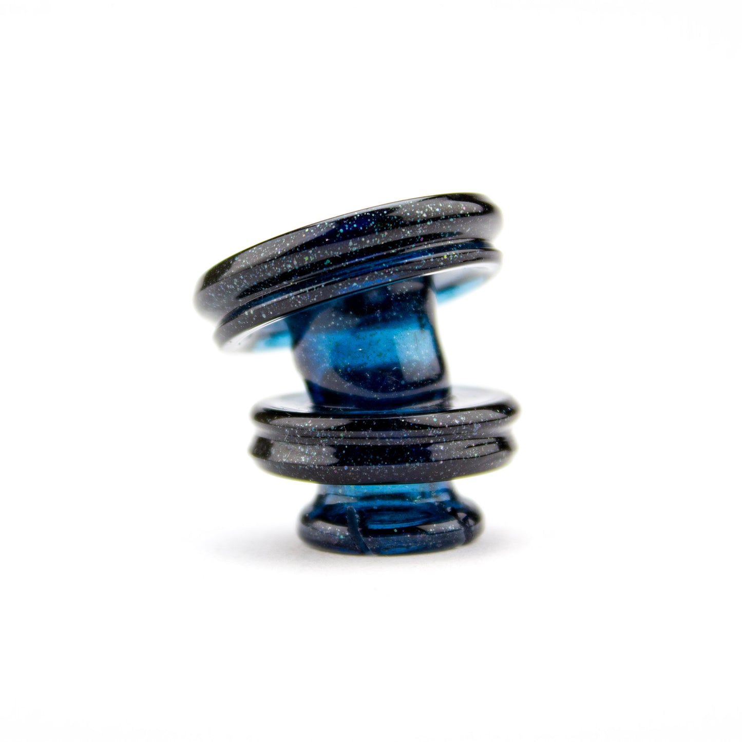Slate Glass Blue Stardust Kickback Pivot Tip #SLA20 - Planet Caravan