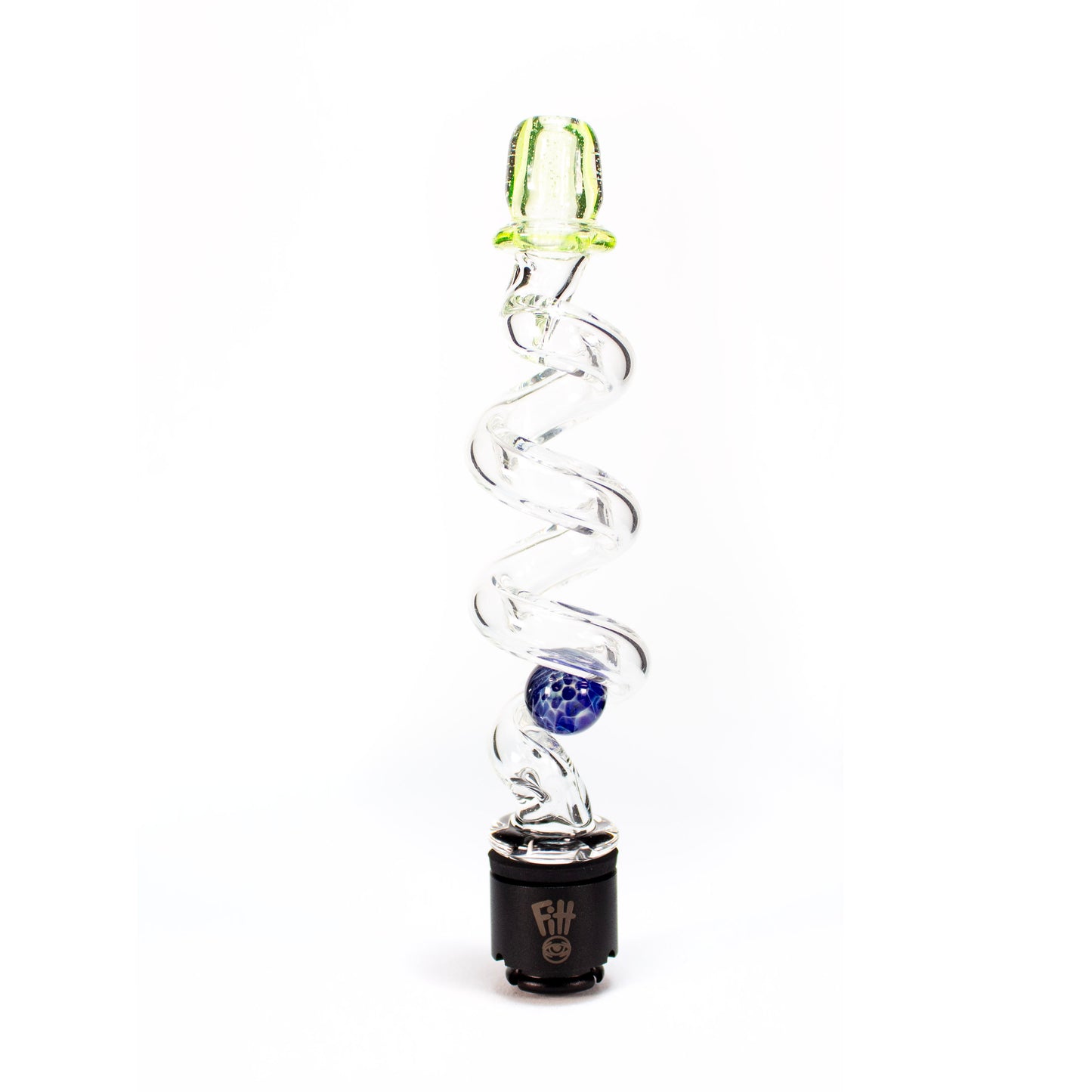 Sno Glass Opal Marble Coil Pivot Tip #SNO07 - Planet Caravan