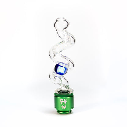 Sno Glass Opal Marble Coil Pivot Tip #SNO09 - Planet Caravan
