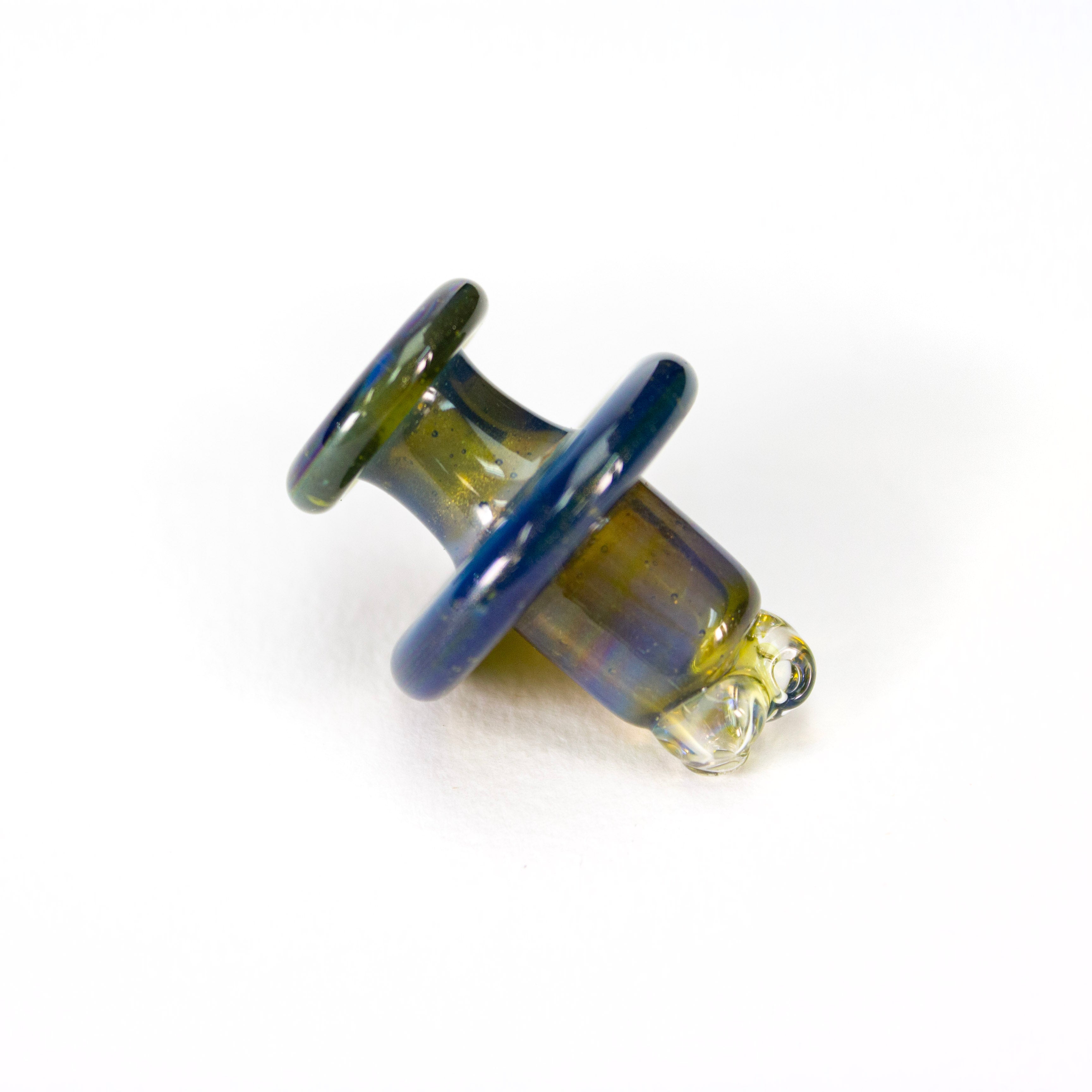 Sandalz Glass Mystery Aventurine 3DXL Spinner Cap #SAN097 - Planet Caravan