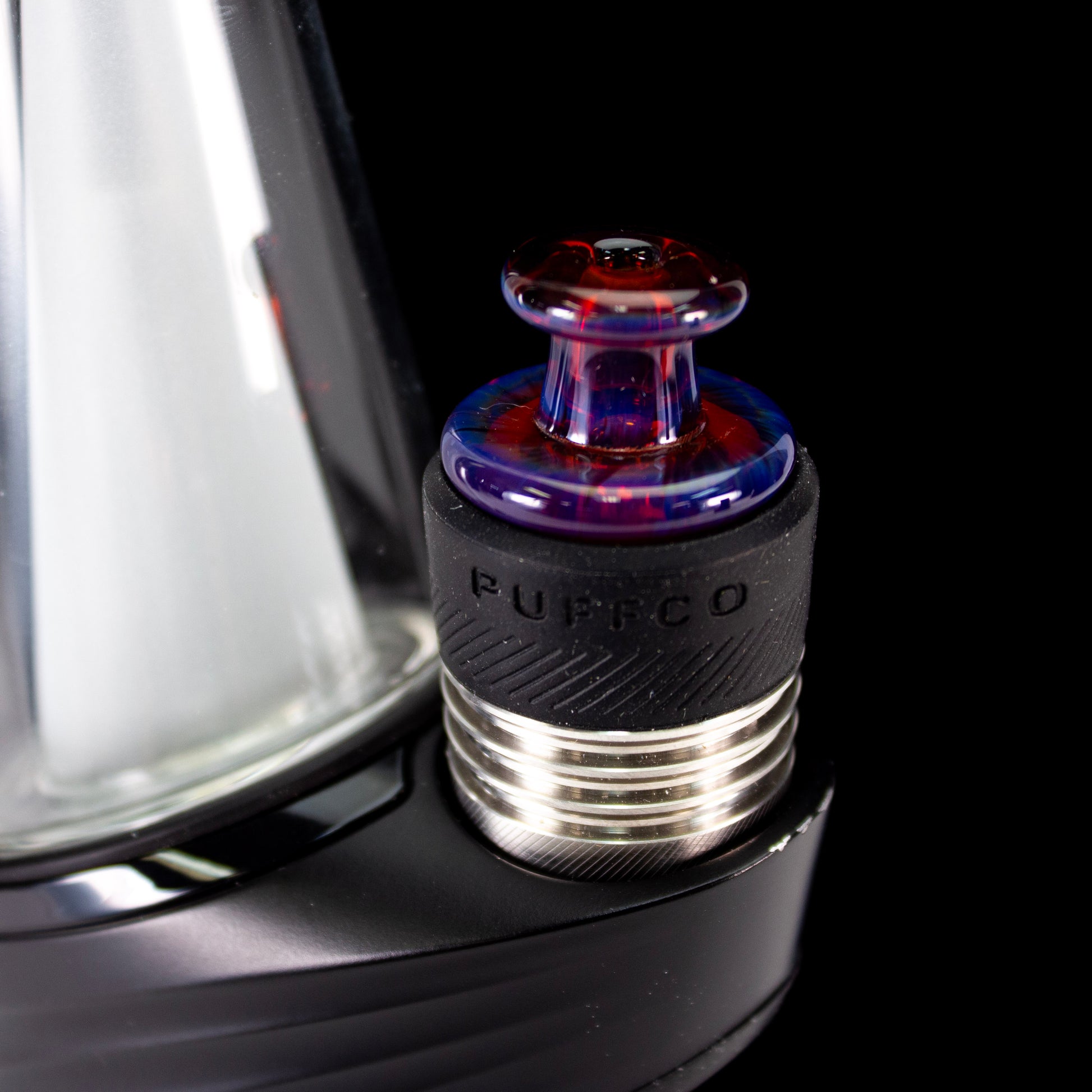 Sandalz Glass Amber Purple 3DXL Spinner Cap #SAN093 - Planet Caravan