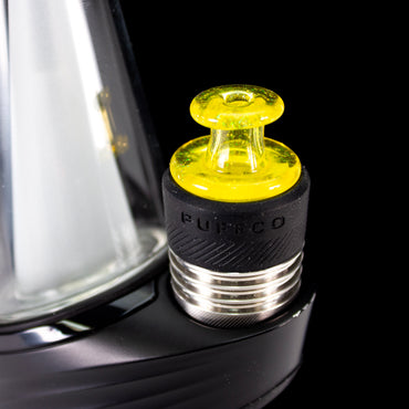 Sandalz Glass Citron Crushed Opal 3DXL Spinner Cap #SAN106 - Planet Caravan