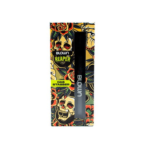 Blown Glass Blown Reaper Dab Stabber Hot Knife & IR Reader Tools & Accessories | Planet Caravan