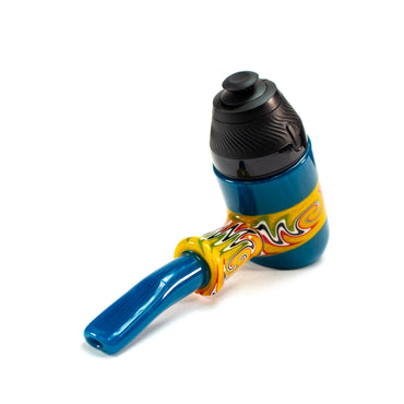 Dark Matter Peacock Wig-Wag Proxy Dry Pipe #PR202 - Planet Caravan