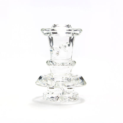 Twisted Boro Glass Clear Proxy Core Tip #TWB14 - Planet Caravan