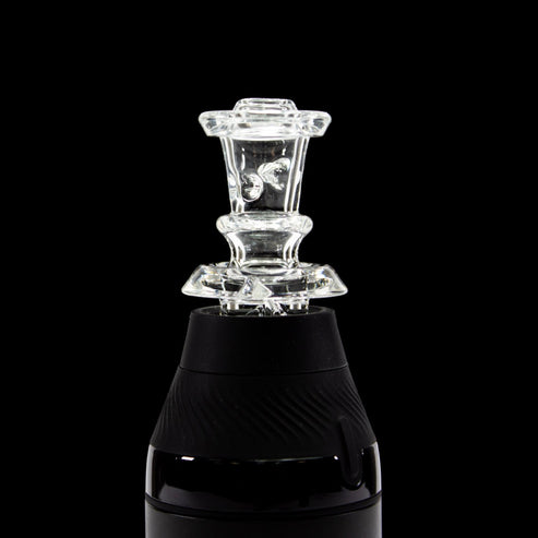 Twisted Boro Glass Twisted Boro - Clear Proxy Core Tip TWB14 Heady Proxy Attachments | Planet Caravan