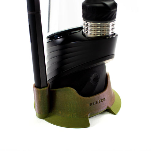 Derek Holtz Derek Holtz - Sparkle Green & Army Green Peak Pro + Hot Knife Base DHZ12 Vaporizer Accessories | Planet Caravan