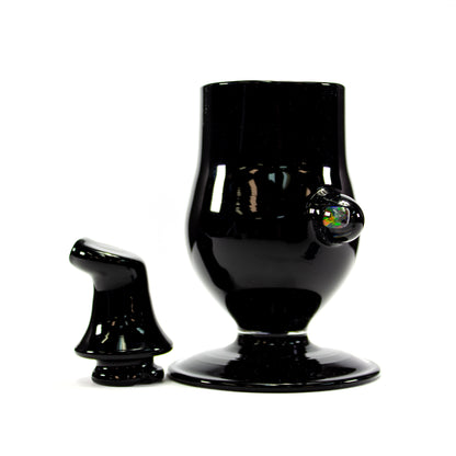 Eternal Flameworks Jet Black Proxy Core Goblet Set #ETF03 - Planet Caravan
