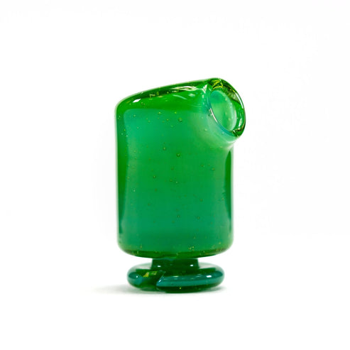 Kizmit Glass Seaweed Pivot Spinner Tip & Pearls KZM32 Heady Pivot Accessories | Planet Caravan