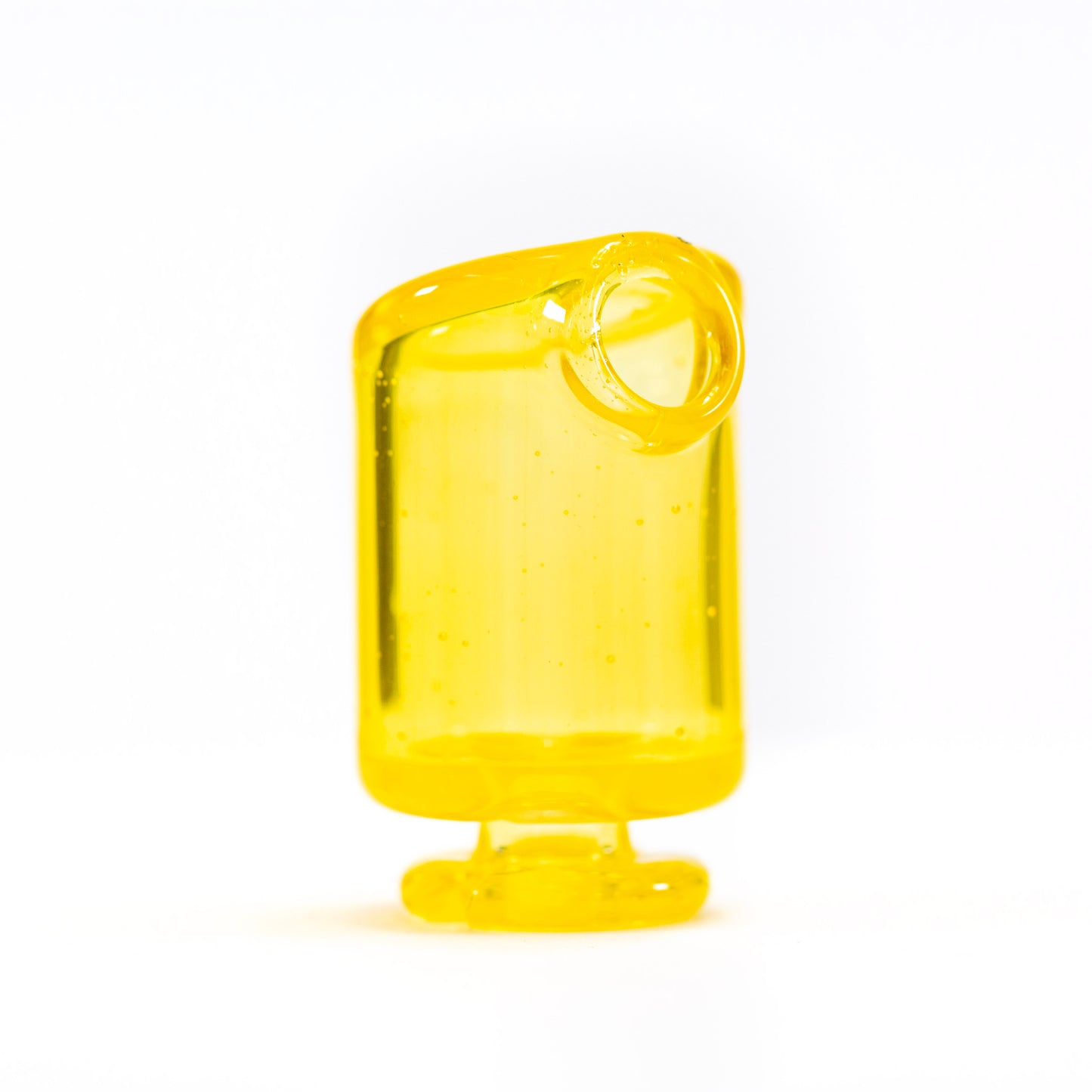 Kizmit Glass Citrus (CFL) Pivot Spinner Tip & Pearls #KZM71 - Planet Caravan