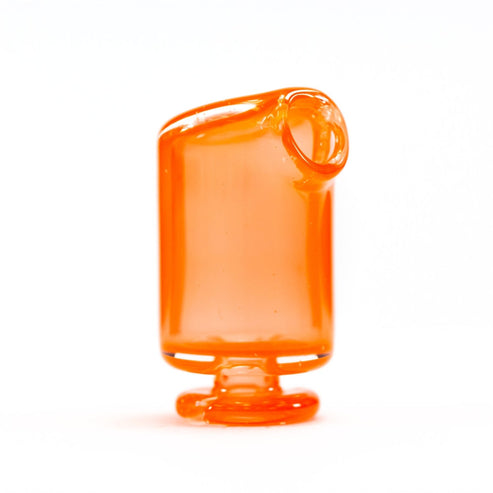 Kizmit Glass Lava Pivot Spinner Tip & Pearls KZM74 Heady Pivot Accessories | Planet Caravan