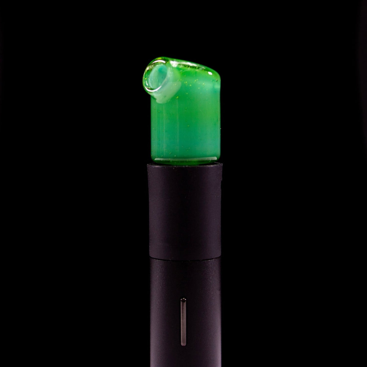 Kizmit Glass Seaweed Pivot Spinner Tip & Pearls KZM32 Heady Pivot Accessories | Planet Caravan