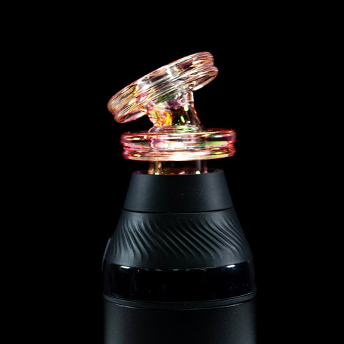 Slate Glass Slate Glass | Gold Fumed Kickback Core Tip SLA35 Heady Proxy Attachments | Planet Caravan