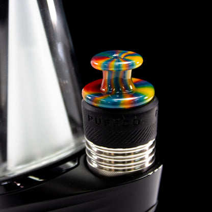Sandalz Glass MShea Rainbow Encalmo 3DXL Spinner Cap #SAN113 - Planet Caravan