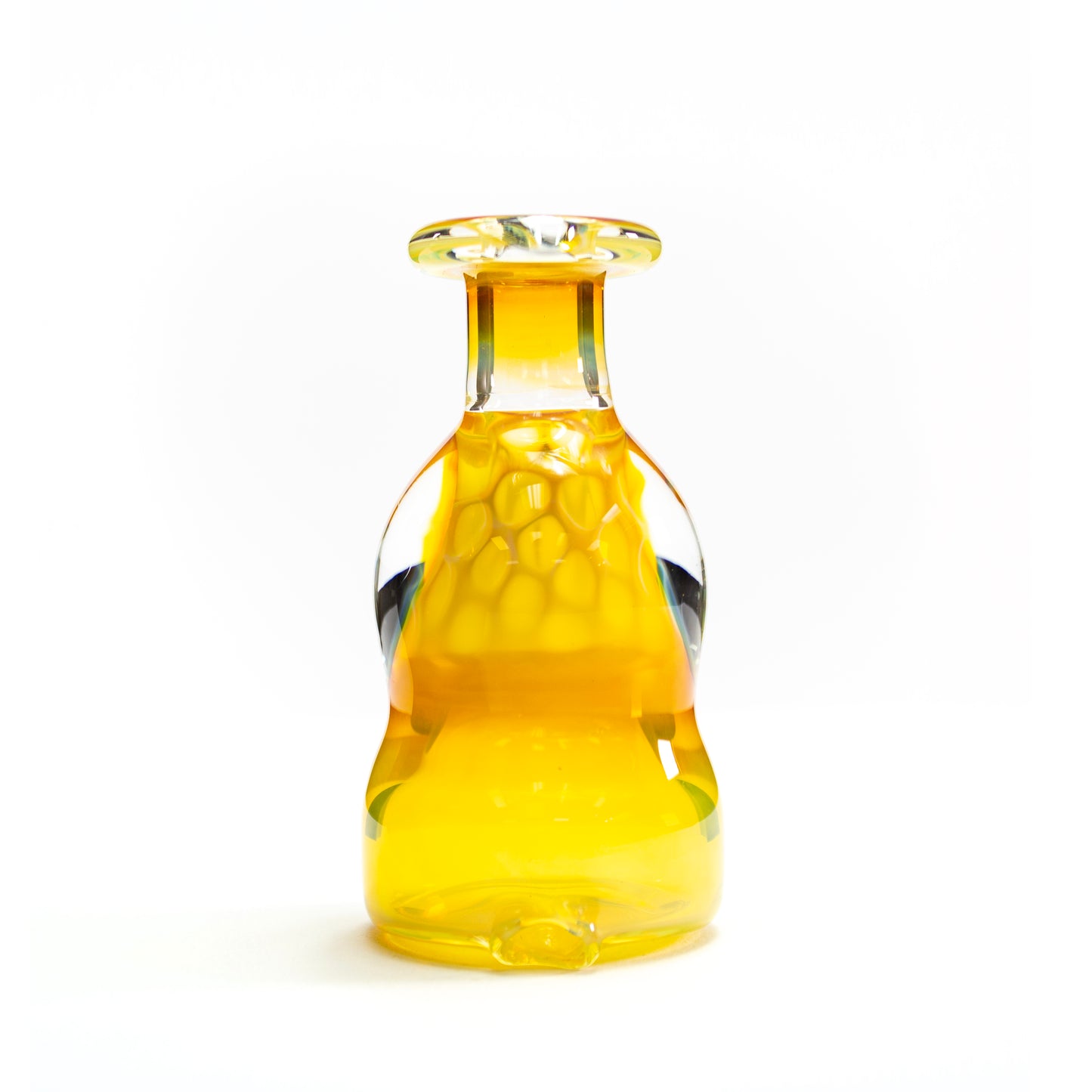 Catfish Glass Fumed Lip Honeycomb Dry Top #CAF31 - Planet Caravan