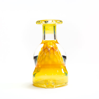 Catfish Glass Fumed Lip Honeycomb Dry Top #CAF22 - Planet Caravan