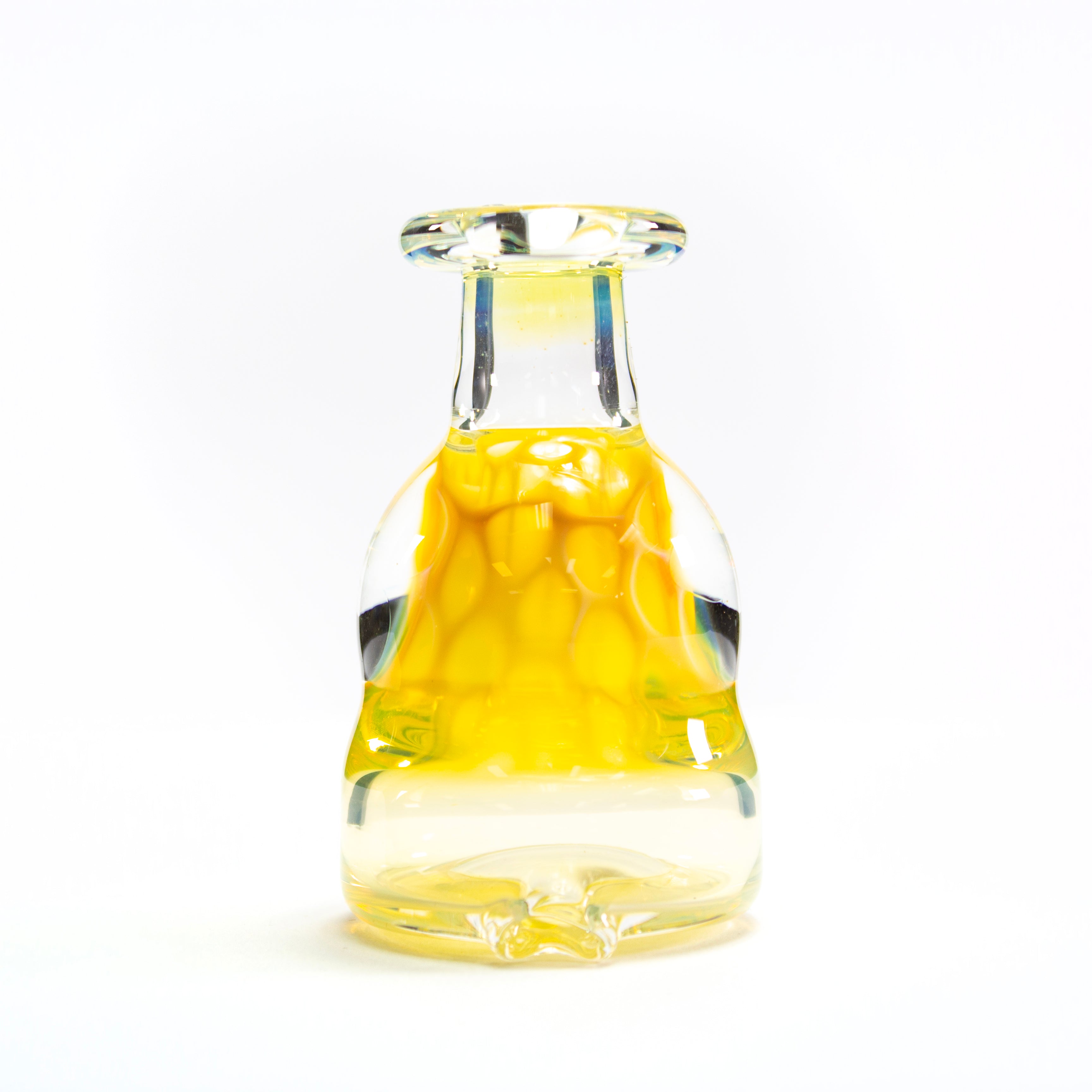 Catfish Glass Fumed Lip Honeycomb Dry Top #CAF19 - Planet Caravan