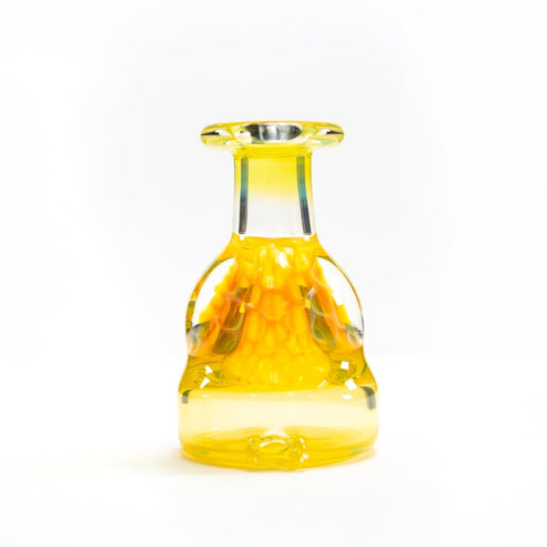 Catfish Glass Fumed Lip Honeycomb Dry Top CAF17 Vaporizer Attachments | Planet Caravan