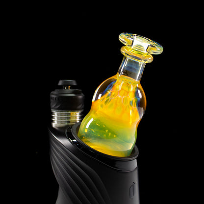Catfish Glass Fumed Lip Honeycomb Dry Top #CAF38 - Planet Caravan