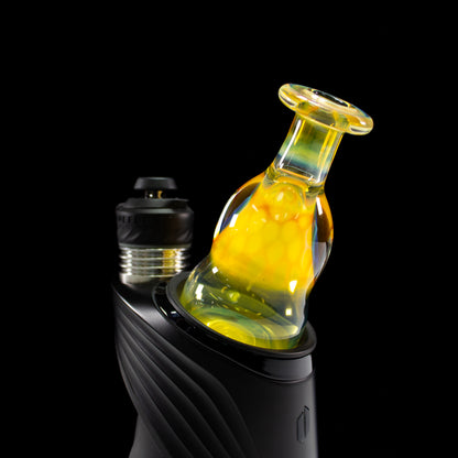 Catfish Glass Fumed Lip Honeycomb Dry Top #CAF35 - Planet Caravan