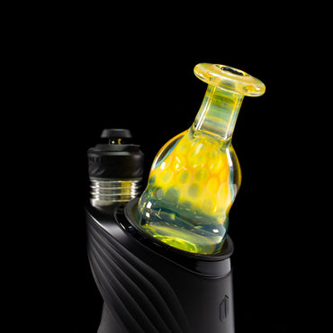 Catfish Glass Fumed Lip Honeycomb Dry Top #CAF32 - Planet Caravan