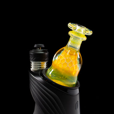 Catfish Glass Fumed Lip Honeycomb Dry Top #CAF30 - Planet Caravan